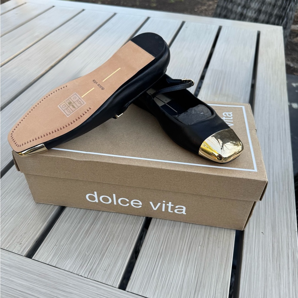 Dolce Vita Reyes Cap Toe Mary Jane Flats – Size 6 – New in Box - Picture 9 of 10